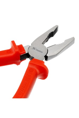 Плоскогубцы Econom, 180 мм, шлифованные, пластмассовые рукоятки Matrix