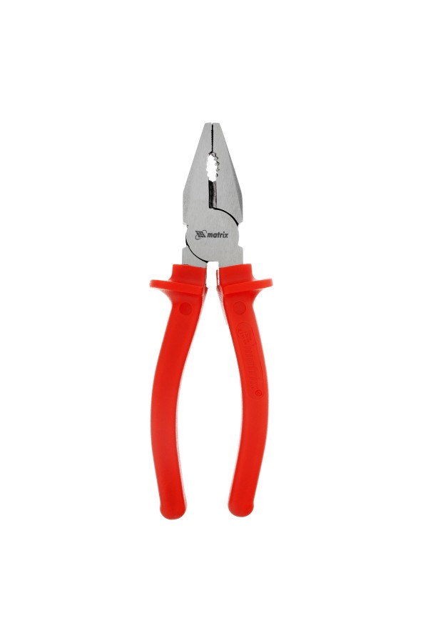 Плоскогубцы Econom, 180 мм, шлифованные, пластмассовые рукоятки Matrix