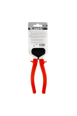 Плоскогубцы Econom, 180 мм, шлифованные, пластмассовые рукоятки Matrix