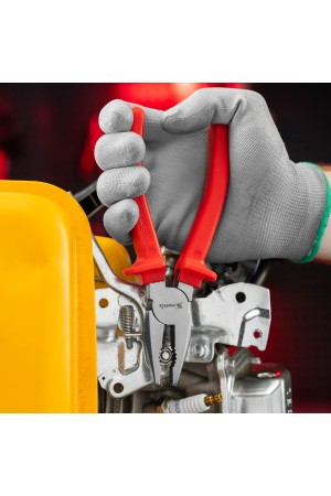 Плоскогубцы Econom, 180 мм, шлифованные, пластмассовые рукоятки Matrix