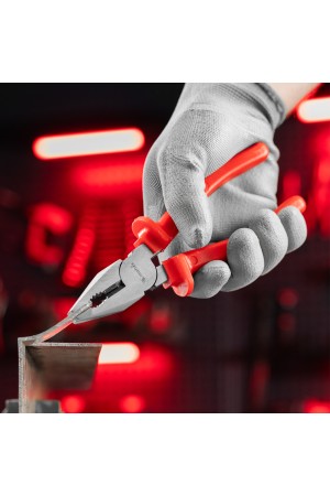 Плоскогубцы Econom, 180 мм, шлифованные, пластмассовые рукоятки Matrix