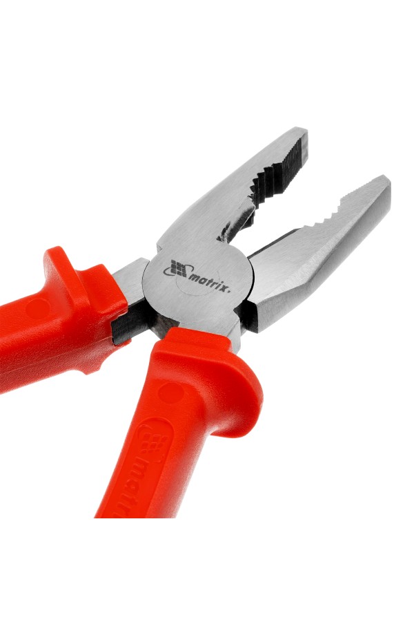 Плоскогубцы Econom, 200 мм, шлифованные, пластмассовые рукоятки Matrix