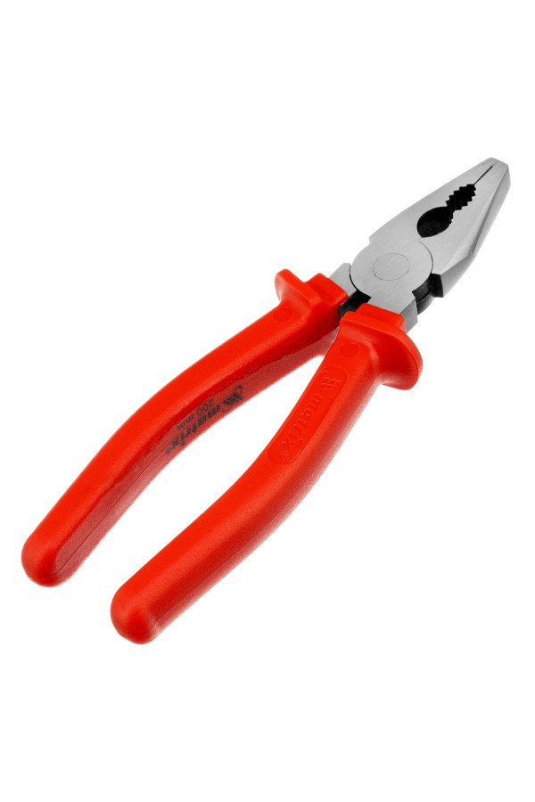 Плоскогубцы Econom, 200 мм, шлифованные, пластмассовые рукоятки Matrix