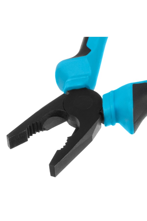 Плоскогубцы комбинированные 180 мм, хром-ванадий, двухкомпонентные рукоятки Барс