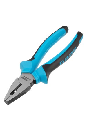 Плоскогубцы комбинированные 180 мм, хром-ванадий, двухкомпонентные рукоятки Барс