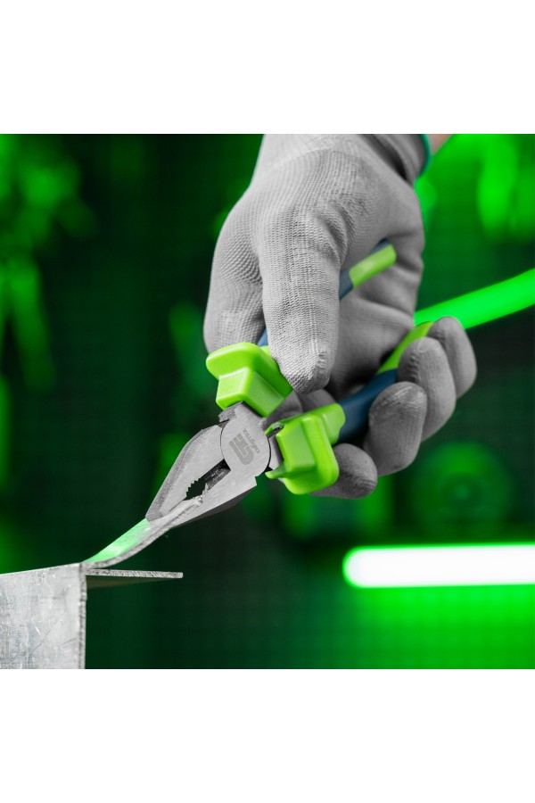 Плоскогубцы комбинированные, 160 мм, двухкомпонентные рукоятки Сибртех