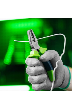 Плоскогубцы комбинированные, 160 мм, двухкомпонентные рукоятки Сибртех