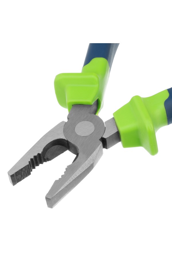 Плоскогубцы комбинированные, 180 мм, двухкомпонентные рукоятки Сибртех