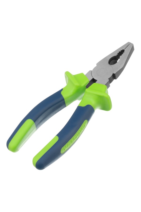 Плоскогубцы комбинированные, 180 мм, двухкомпонентные рукоятки Сибртех