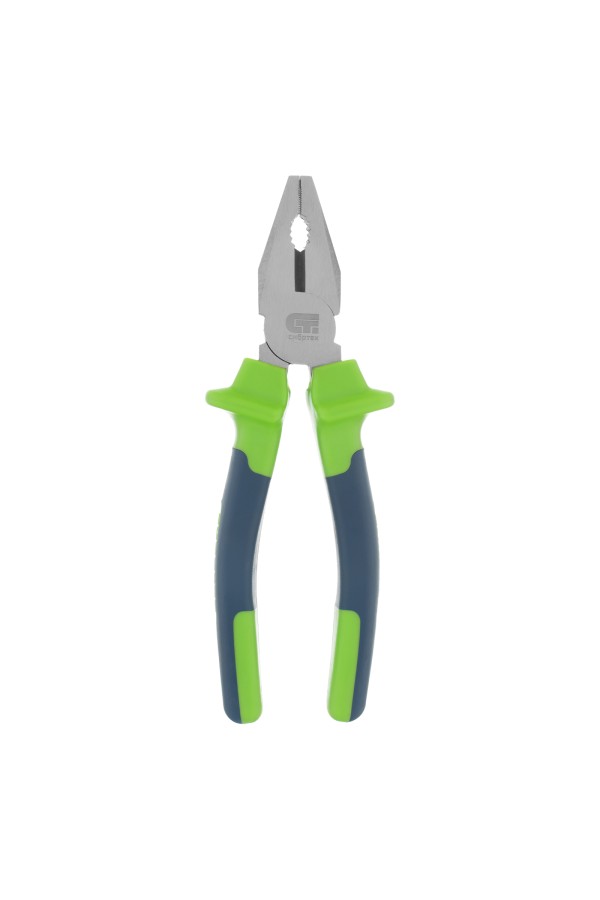 Плоскогубцы комбинированные, 200 мм, двухкомпонентные рукоятки Сибртех