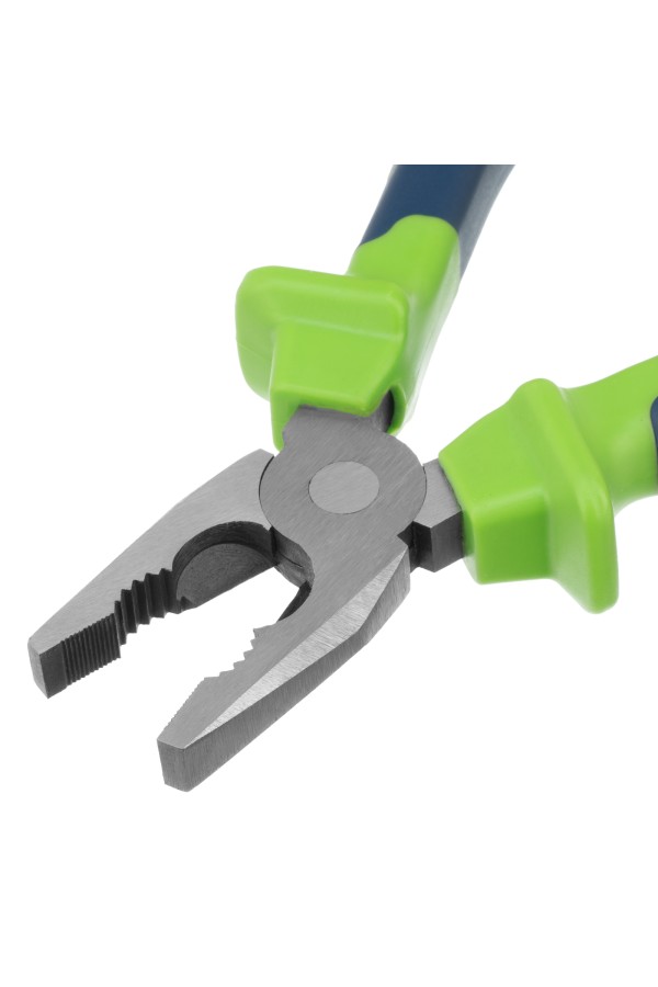 Плоскогубцы комбинированные, 200 мм, двухкомпонентные рукоятки Сибртех