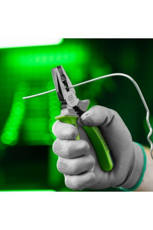 Плоскогубцы комбинированные, 160 мм, фосфатирование, трехкомпонентные рукоятки Сибртех