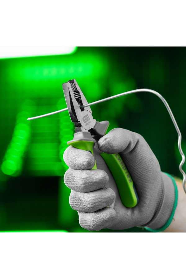 Плоскогубцы комбинированные, 160 мм, фосфатирование, трехкомпонентные рукоятки Сибртех