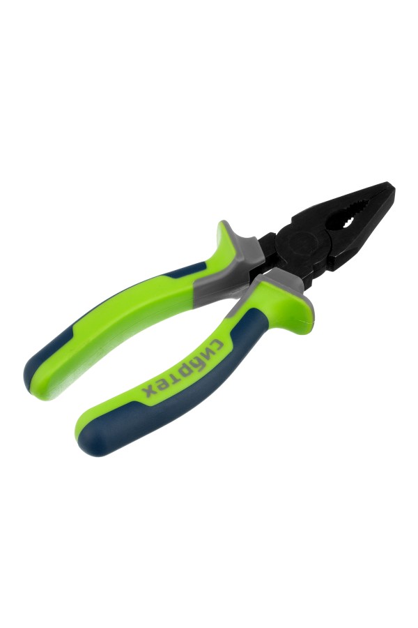 Плоскогубцы комбинированные, 160 мм, фосфатирование, трехкомпонентные рукоятки Сибртех