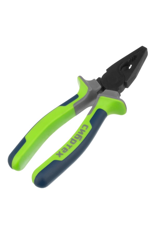 Плоскогубцы комбинированные, 180 мм, фосфатирование, трехкомпонентные рукоятки Сибртех