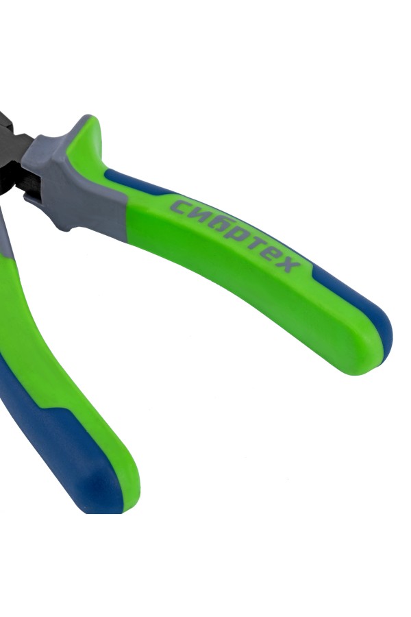 Плоскогубцы комбинированные, 200 мм, фосфатирование, трехкомпонентные рукоятки Сибртех