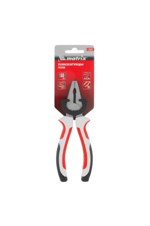 Плоскогубцы Premium, 160 мм, трехкомпонентные рукоятки Matrix
