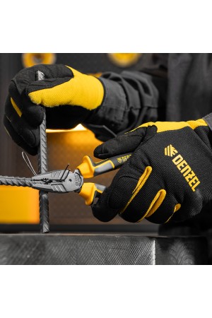 Плоскогубцы комбинированные 180 мм, трехкомпонентные рукоятки Denzel