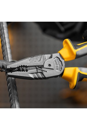 Плоскогубцы комбинированные 205 мм, трехкомпонентные рукоятки Denzel