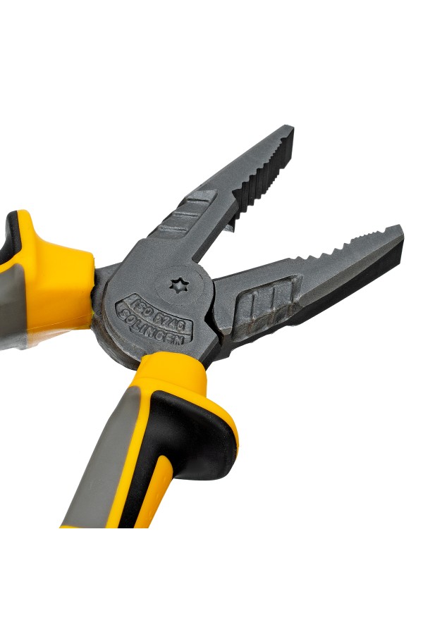 Плоскогубцы комбинированные 205 мм, трехкомпонентные рукоятки Denzel