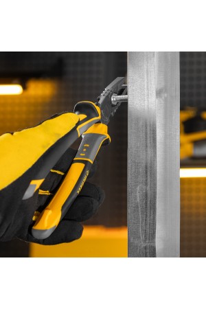 Плоскогубцы комбинированные 205 мм, трехкомпонентные рукоятки Denzel