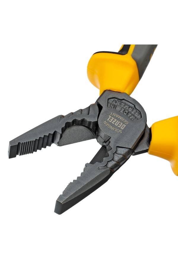 Плоскогубцы комбинированные 205 мм, трехкомпонентные рукоятки Denzel