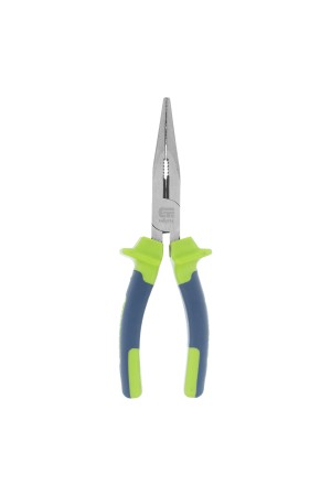 Длинногубцы прямые, 180 мм, двухкомпонентные рукоятки Сибртех