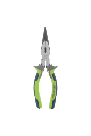 Длинногубцы прямые, 200 мм, трехкомпонентные рукоятки Сибртех