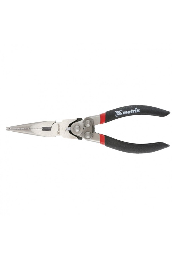 Длинногубцы прямые, Energies, 200 мм, двойной рычажный механизм Matrix