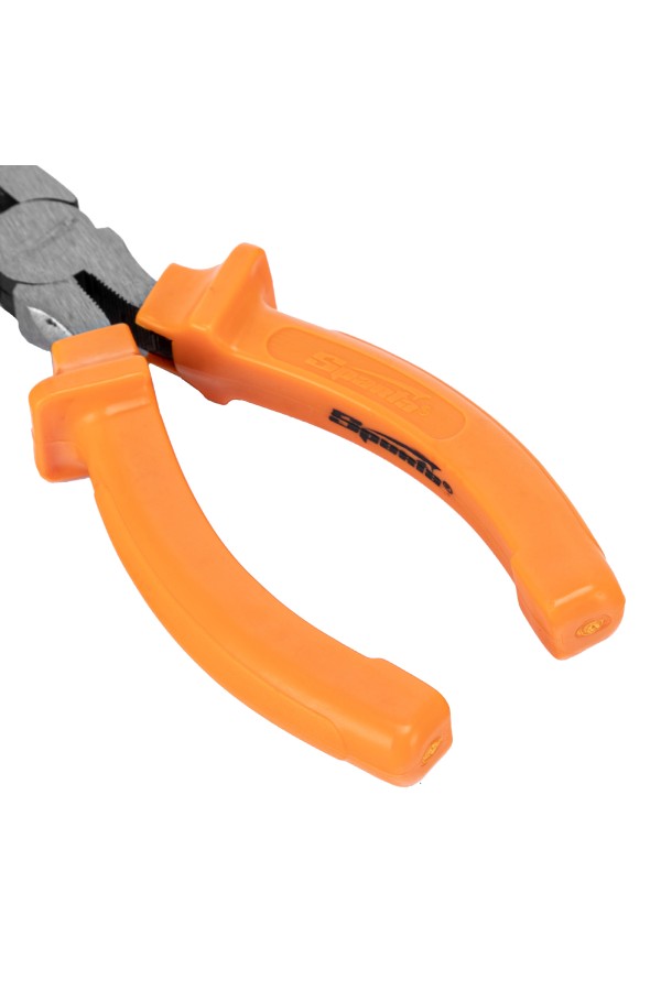 Длинногубцы прямые Classic, 160 мм, шлифованные, пластмассовые рукоятки Sparta