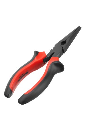 Длинногубцы прямые Black Nickel, 160 мм, двухкомпонентные рукоятки Matrix