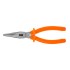 Длинногубцы прямые Classic, 180 мм, шлифованные, пластмассовые рукоятки Sparta