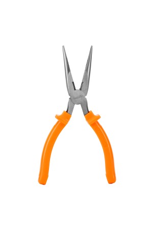 Длинногубцы прямые Classic, 200 мм, шлифованные, пластмассовые рукоятки Sparta