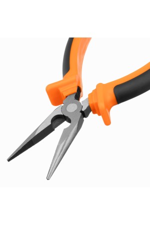 Длинногубцы прямые Comfort, 180 мм, шлифованные, двухкомпонентные рукоятки Sparta