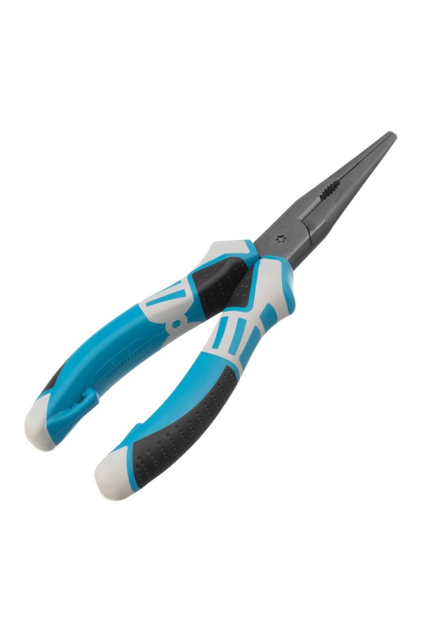 Длинногубцы прямые 170 мм, трехкомпонентные рукоятки Gross