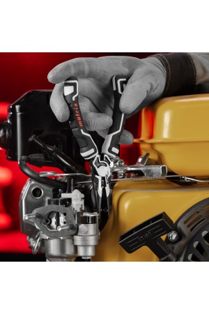 Длинногубцы прямые 165 мм, усиленная система, Pro Matrix