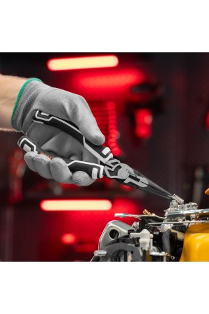 Длинногубцы прямые 205 мм, усиленная система, Pro Matrix