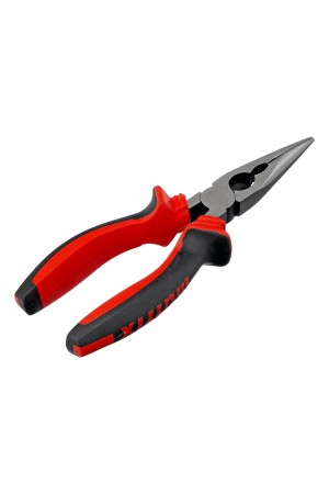 Длинногубцы прямые, 160 мм, хром-ванадий, двухкомпонентные рукоятки Matrix