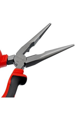 Длинногубцы прямые, 200 мм, хром-ванадий, двухкомпонентные рукоятки Matrix