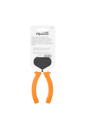 Длинногубцы изогнутые Classic, 160 мм, шлифованные, пластмассовые рукоятки Sparta