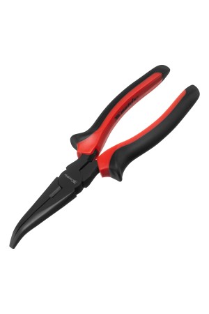 Длинногубцы изогнутые Black Nickel, 200 мм, двухкомпонентные рукоятки Matrix