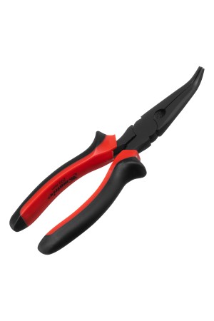 Длинногубцы изогнутые Black Nickel, 200 мм, двухкомпонентные рукоятки Matrix