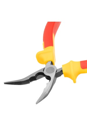 Длинногубцы изогнутые Insulated, 160 мм, двухкомпонентные рукоятки Matrix Professional