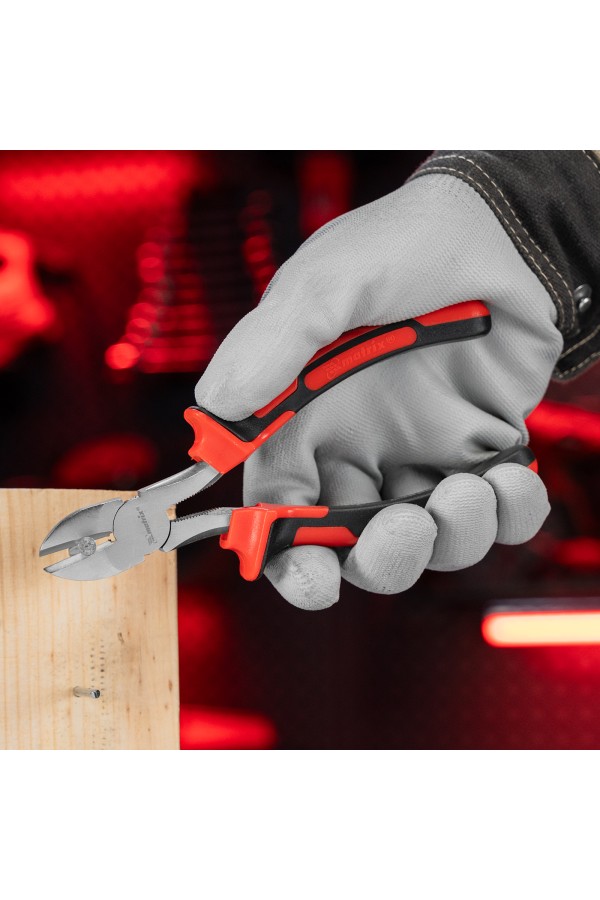 Бокорезы Nickel, 160 мм, никелированные, двухкомпонентные рукоятки Matrix