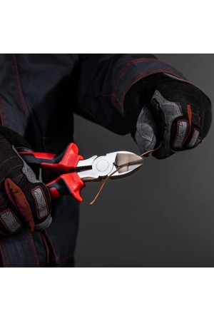 Бокорезы Nickel, 180 мм, никелированные, двухкомпонентные рукоятки Matrix