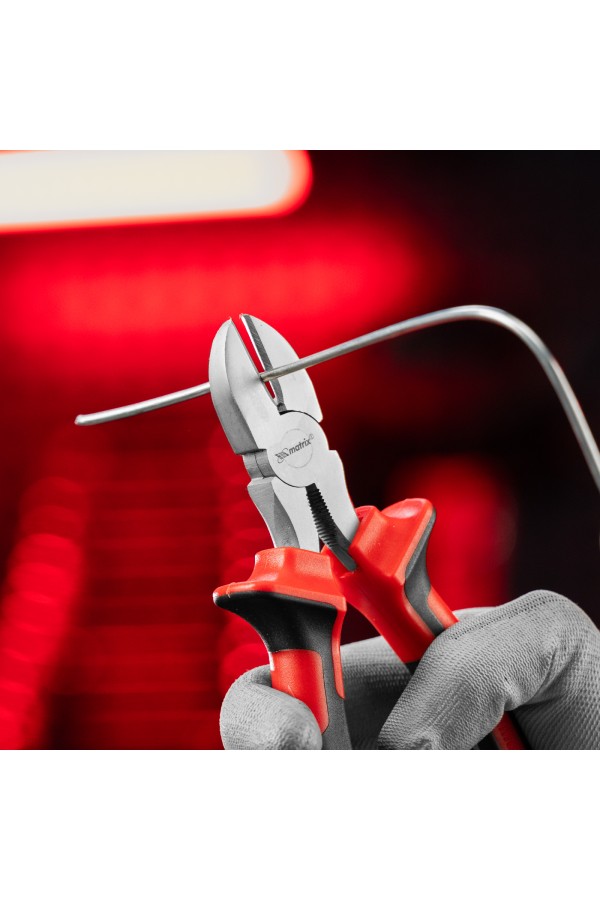 Бокорезы Nickel, 200 мм, никелированные, двухкомпонентные рукоятки Matrix