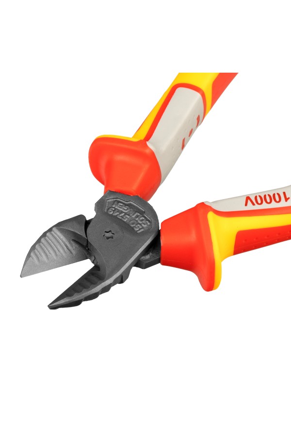 Бокорезы, диэлектрические рукоятки, до 1000 В, трехкомпонентные рукоятки, 180 мм Gross