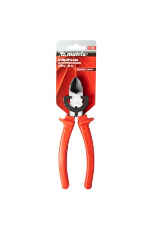 Бокорезы Econom, 180 мм, шлифованные, пластмассовые рукоятки Matrix