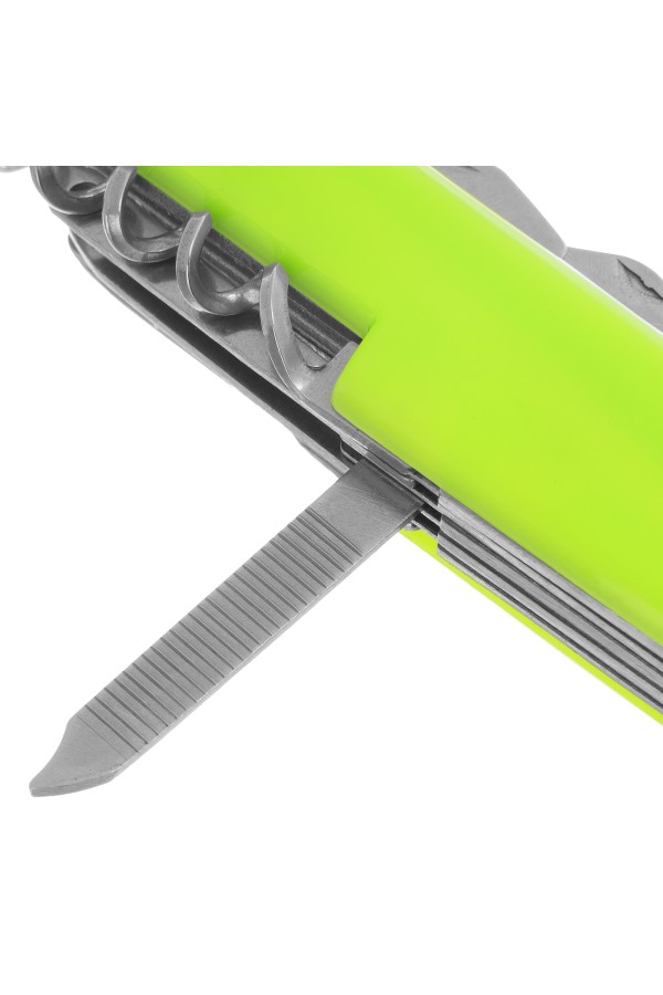 Нож многофункциональный, компактный размер, 15 функций, 90 мм Сибртех