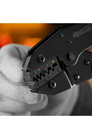 Клещи, 0.5-6 мм, для обжима электрокабеля Sparta